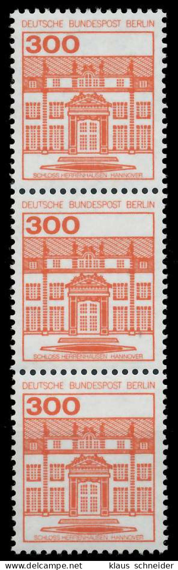 BERLIN DS BURGEN U. SCHLÖSSER Nr 677R Postfrisch 3ER ST X90F42E - Neufs