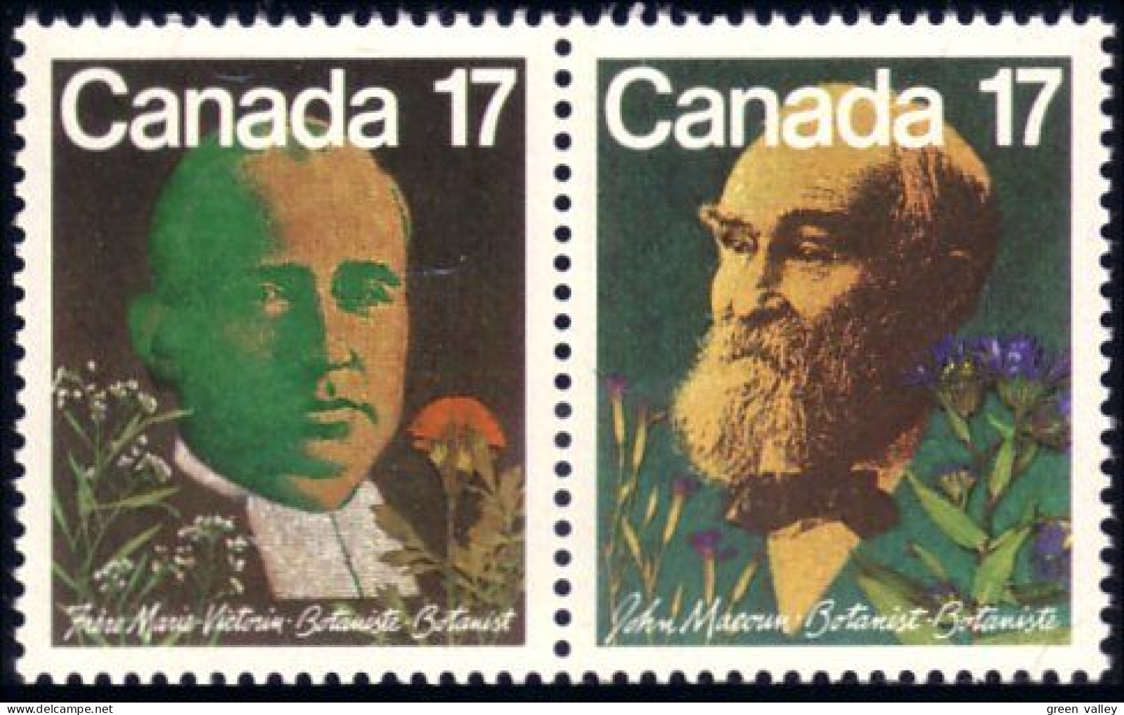 (C08-95aa) Canada Botanistes Marie-Victorin Macoun Botanists MNH ** Neuf SC - Unused Stamps