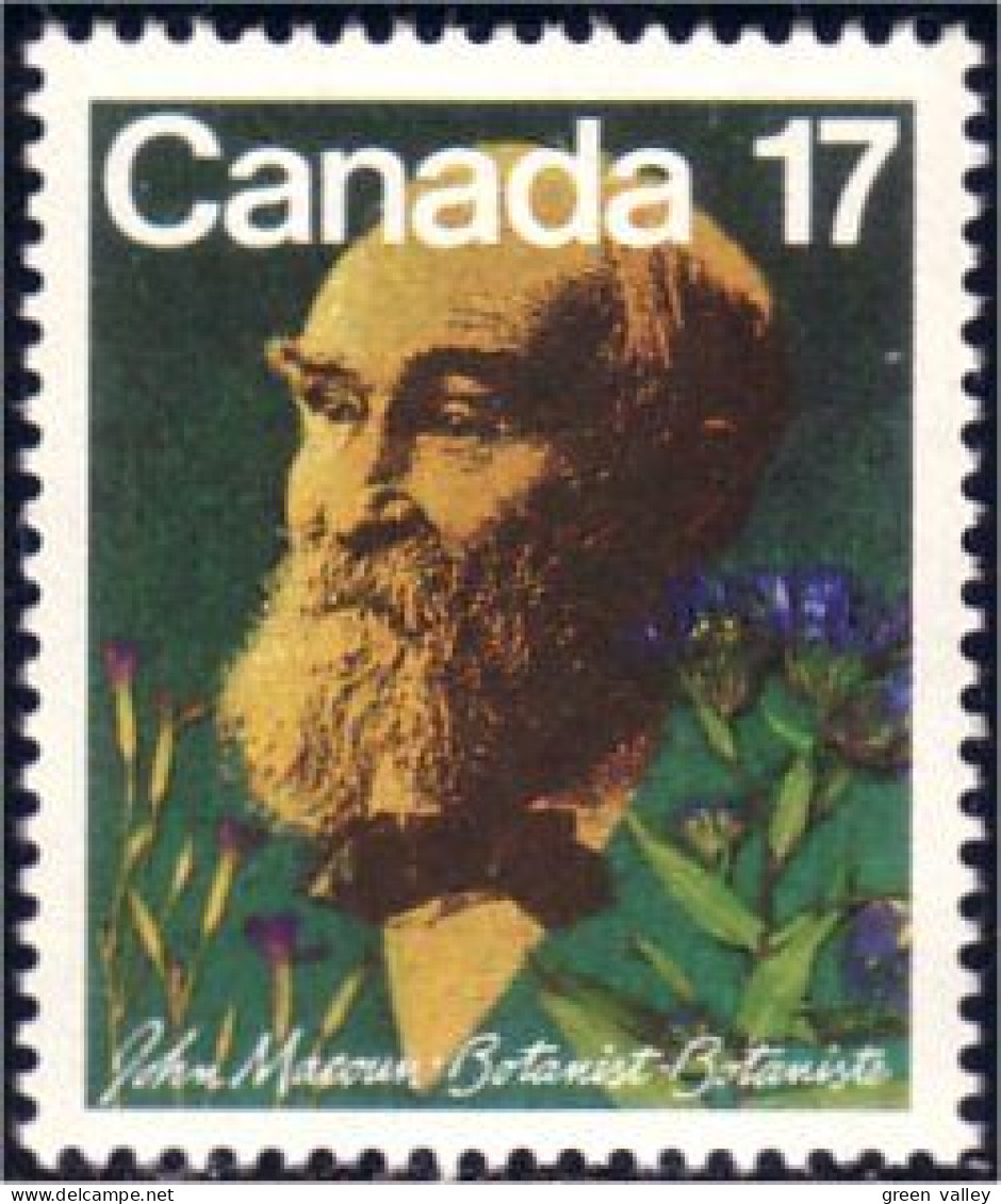 (C08-95c) Canada John Macoun Botanist MNH ** Neuf SC - Natuur