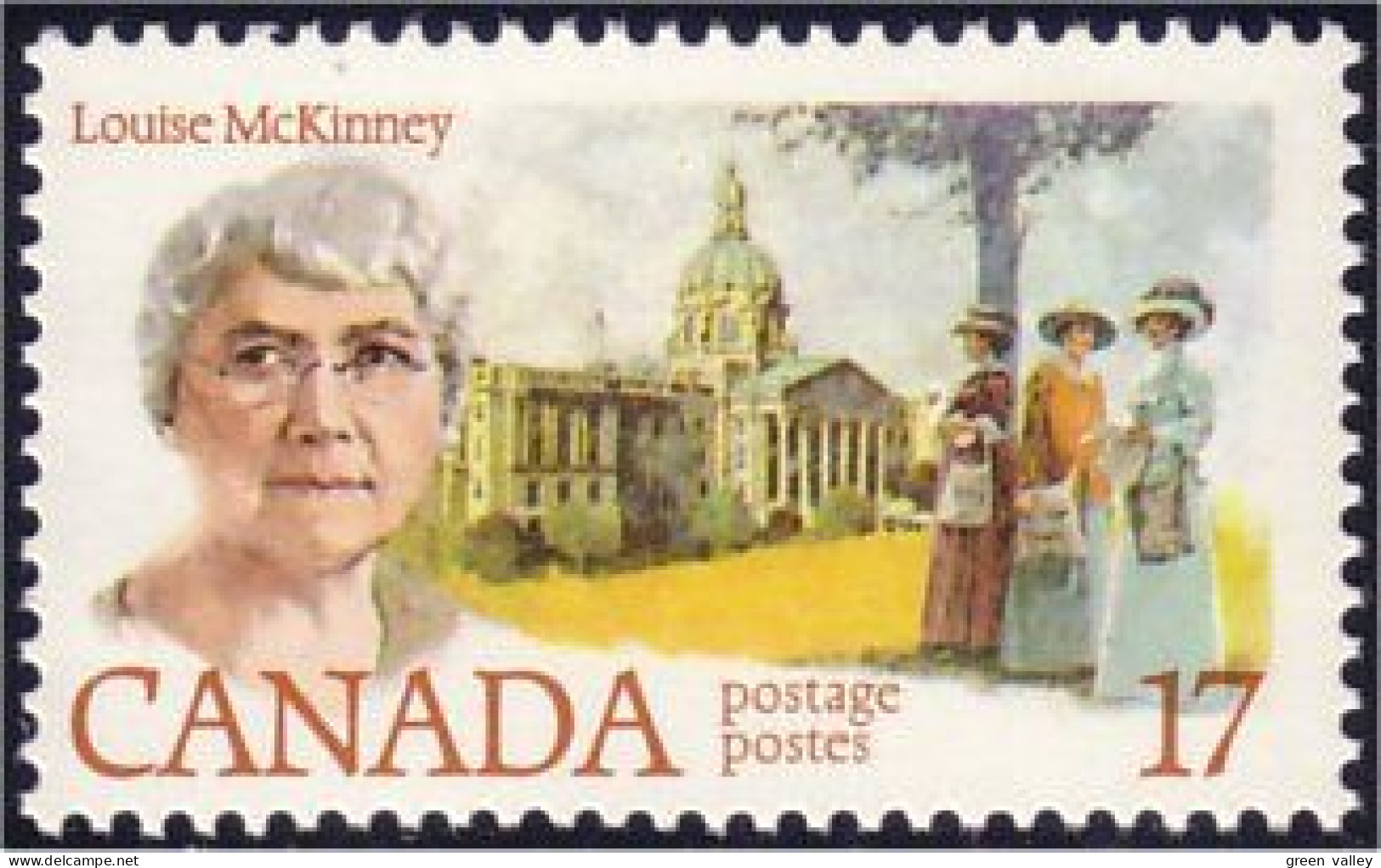 (C08-80a) Canada Idola St-Jean Women Vote Des Femmes MNH ** Neuf SC - Unused Stamps