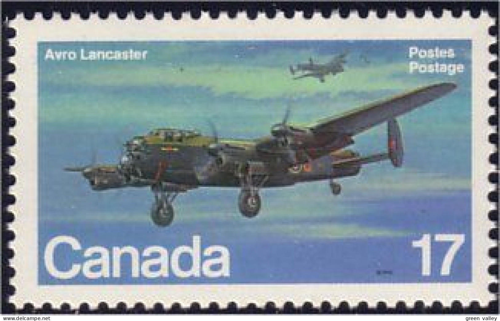 (C08-74a) Canada Avro Lancaster MNH ** Neuf SC - Unused Stamps