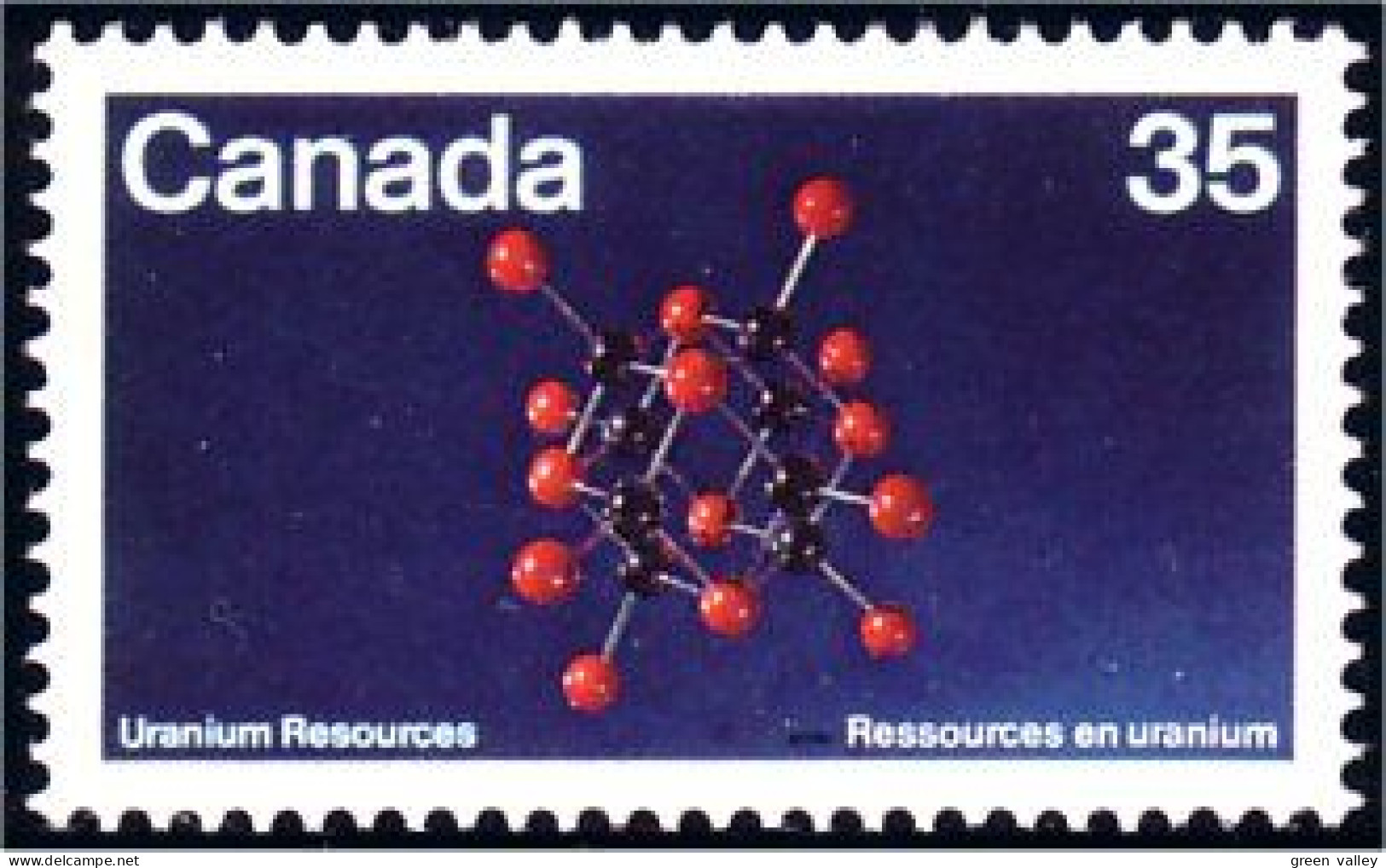 (C08-65c) Canada Uranium MNH ** Neuf SC - Atom