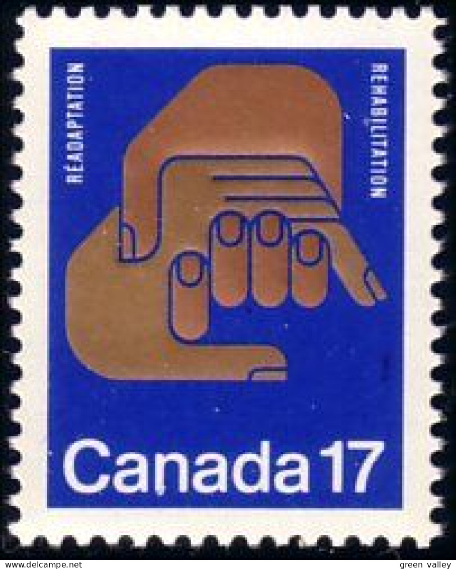 (C08-56a) Canada Rehabilitation Hands Mains MNH ** Neuf SC - Nuovi