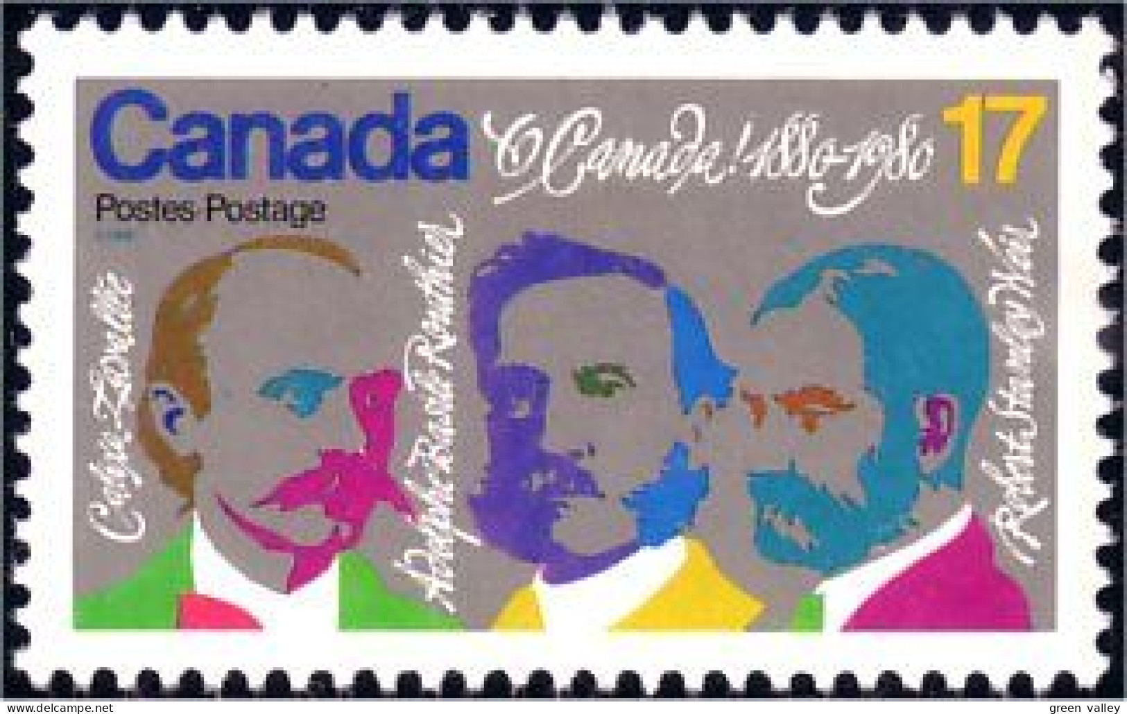 (C08-58b) Canada Hymne National Anthem Compositeurs Composers MNH ** Neuf SC - Musik