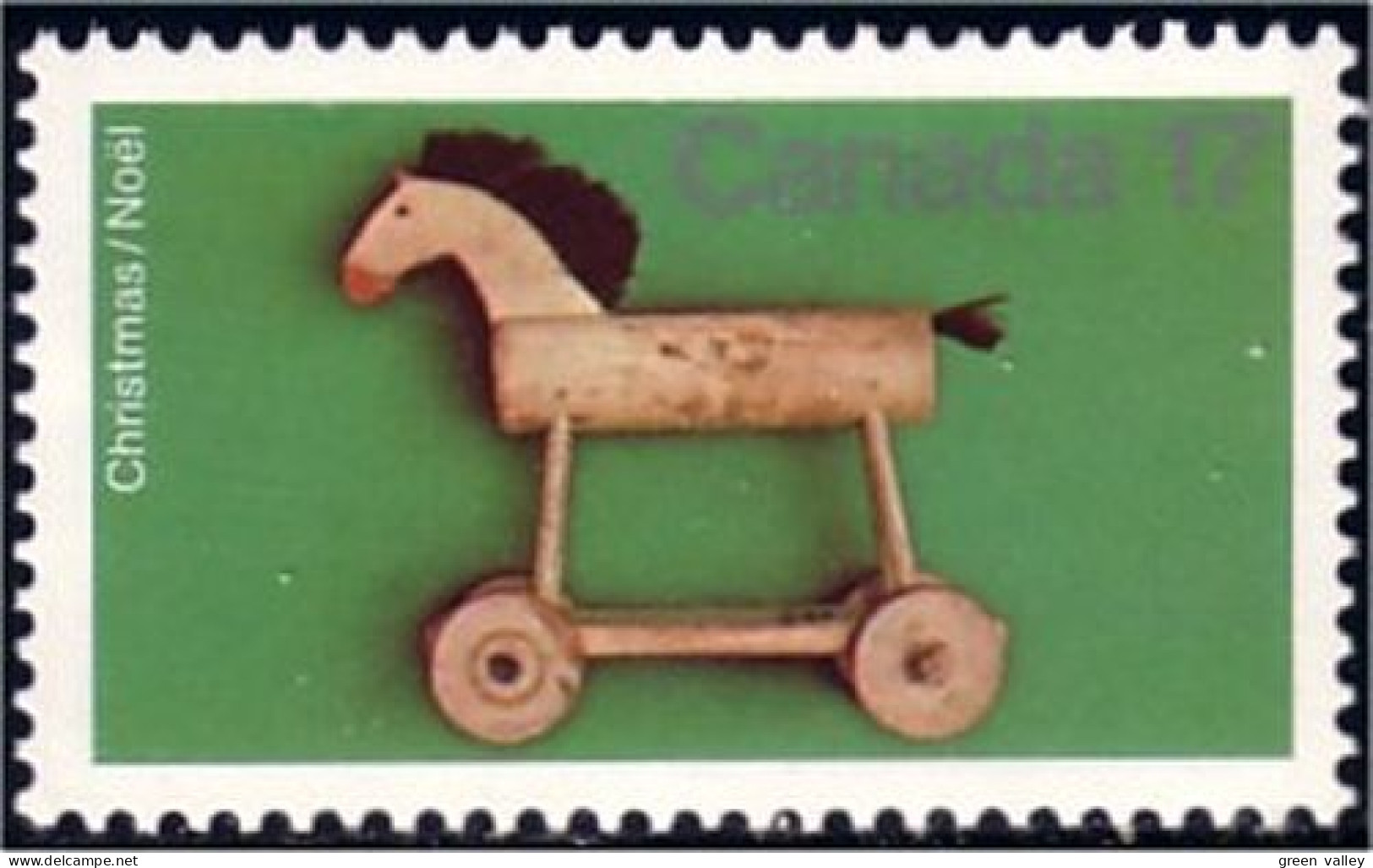 (C08-40d) Canada Cheval Bois Wooden Horse MNH ** Neuf SC - Andere & Zonder Classificatie