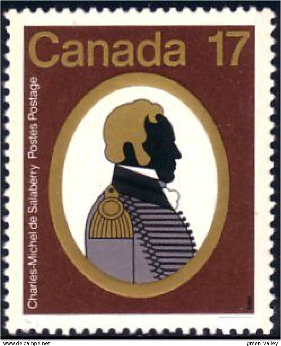 (C08-19a) Canada De Salaberry Bataille Chateauguay MNH ** Neuf SC - Ongebruikt