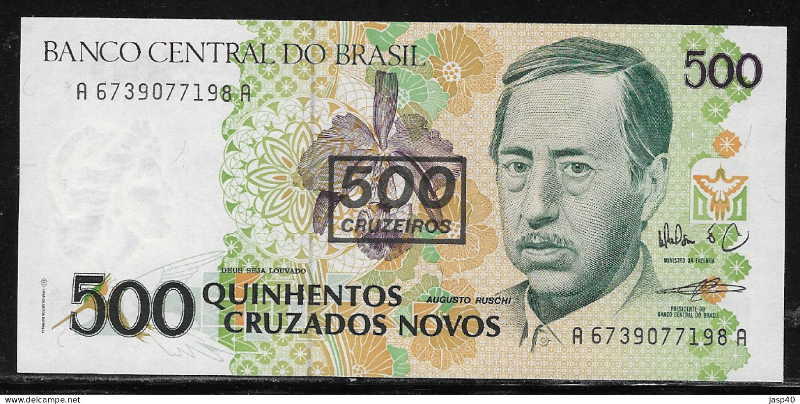 BRASIL - 500 CRUZEIROS - Brazilië