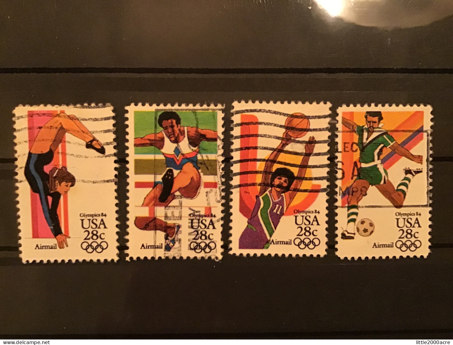 United States 1983 Air Olympic Games Used SG 2037-40 Sc 101-4 Mi 1636-9 Yv 99-102 - Gebruikt