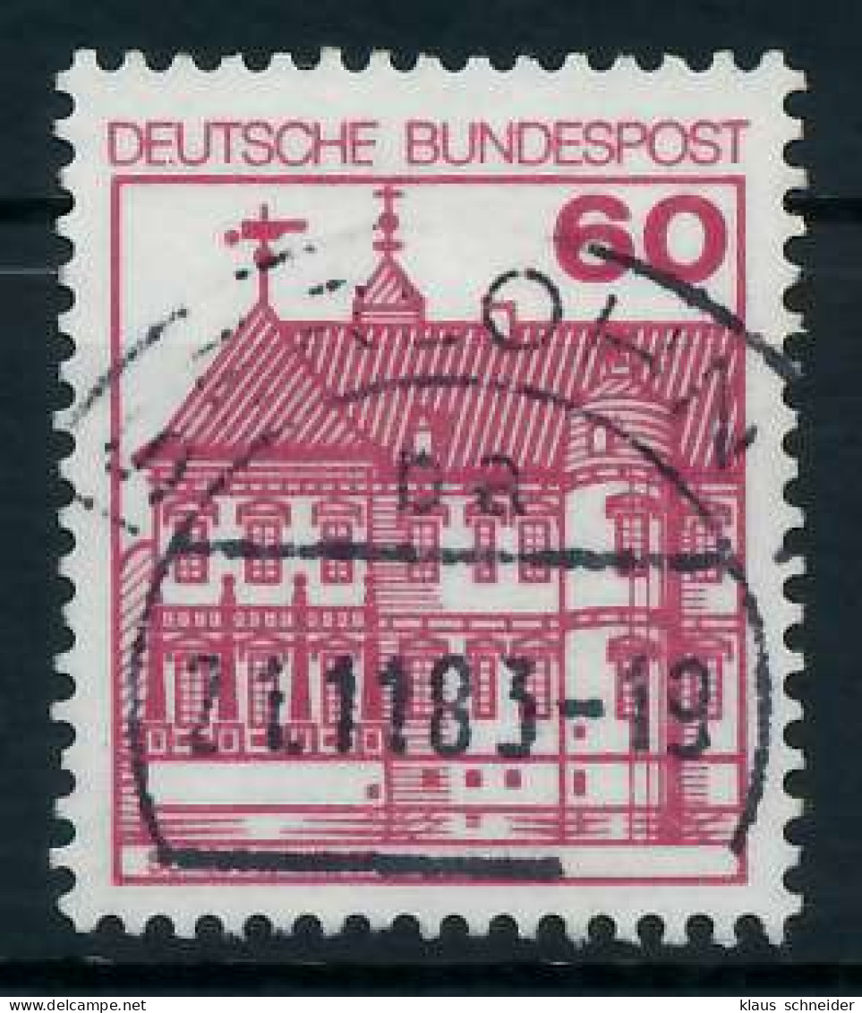 BRD DS BURGEN U. SCHLÖSSER Nr 1028AI Gestempelt X93004A - Used Stamps