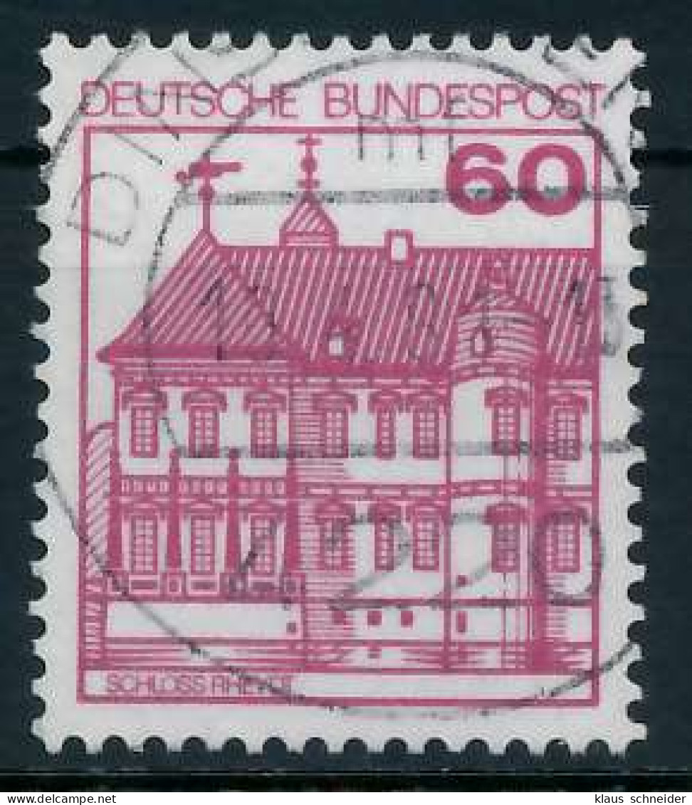 BRD DS BURGEN U. SCHLÖSSER Nr 1028AI Gestempelt X930056 - Used Stamps