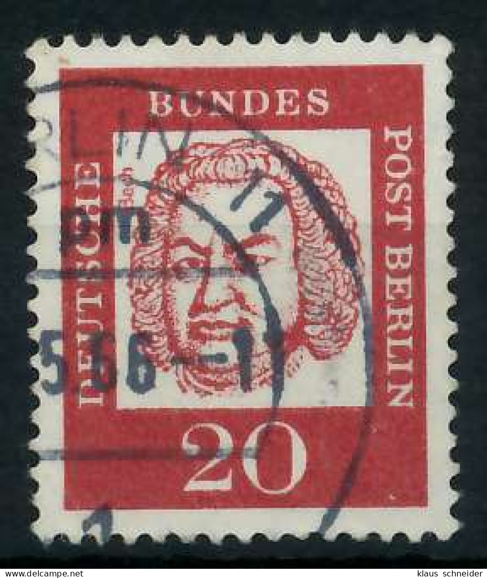 BERLIN DS BED. DEUTSCHE Nr 204 Gestempelt X93670E - Used Stamps