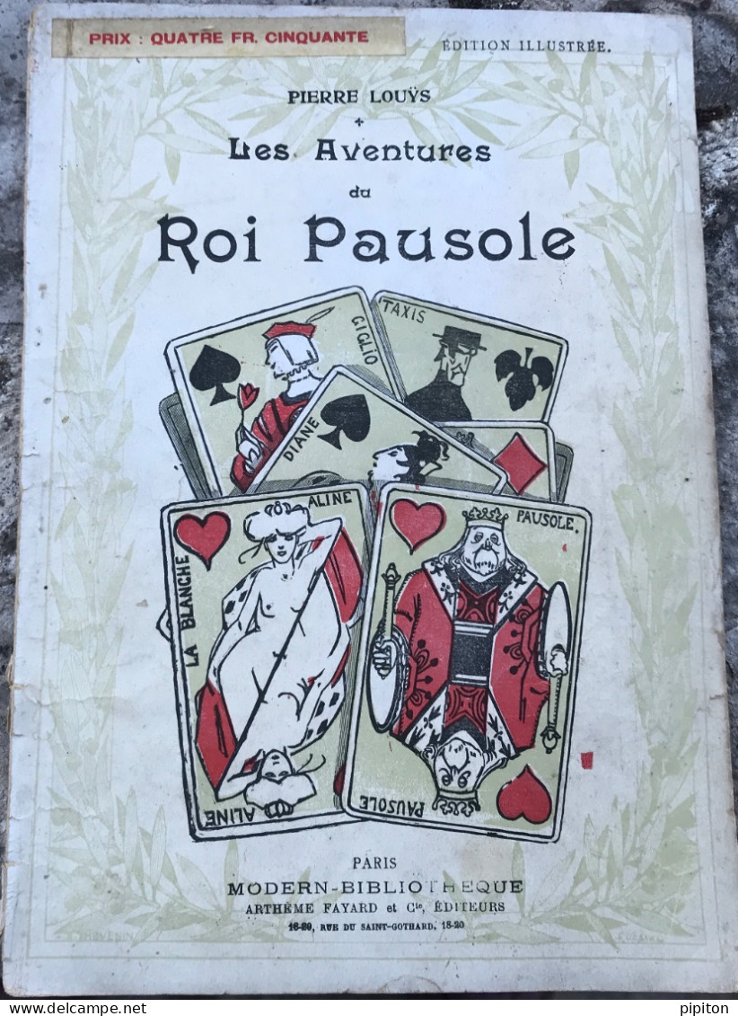 Les Aventures Du Roi Pausole De Pierre Louys - 1901-1940