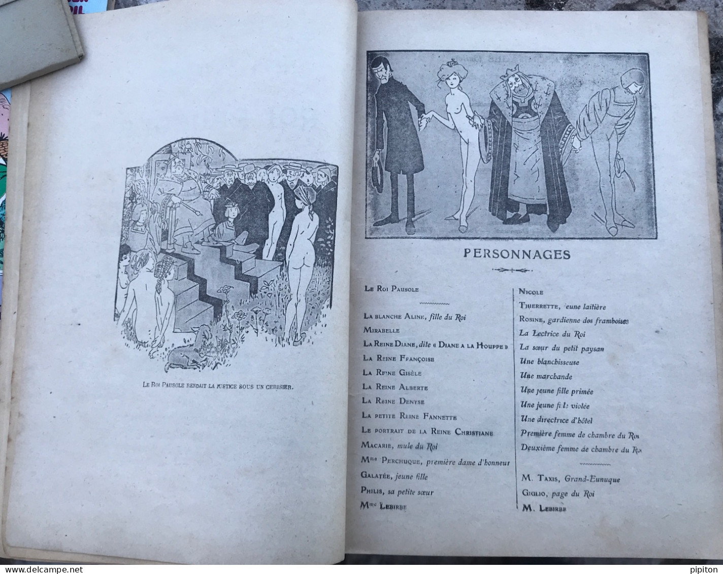 Les Aventures Du Roi Pausole De Pierre Louys - 1901-1940