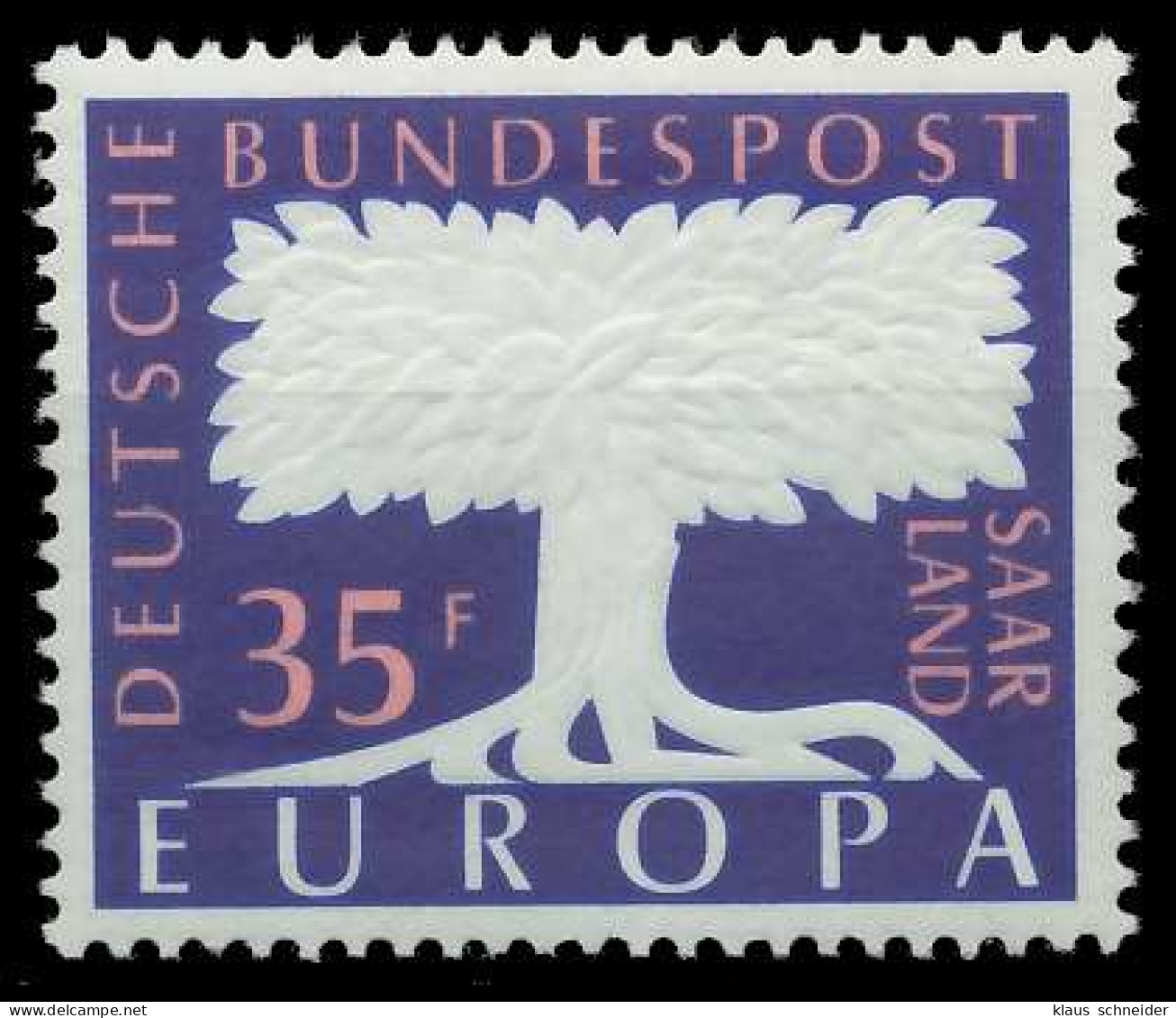 SAAR OPD 1957 Nr 403 Postfrisch S9F0EF2 - Unused Stamps