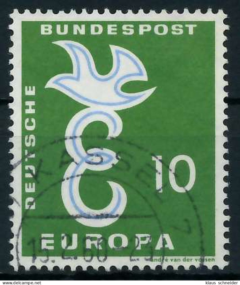 BRD 1958 Nr 295 Gestempelt X97D6BE - Usados