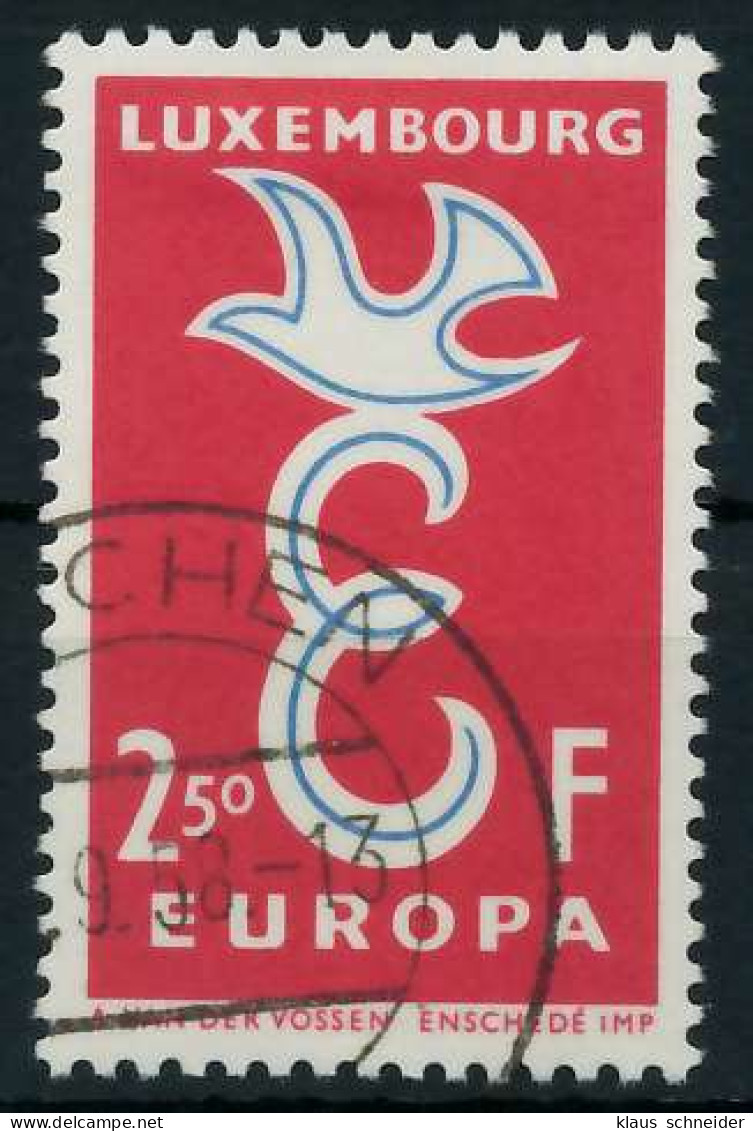 LUXEMBURG 1958 Nr 590 Gestempelt X9826CA - Used Stamps