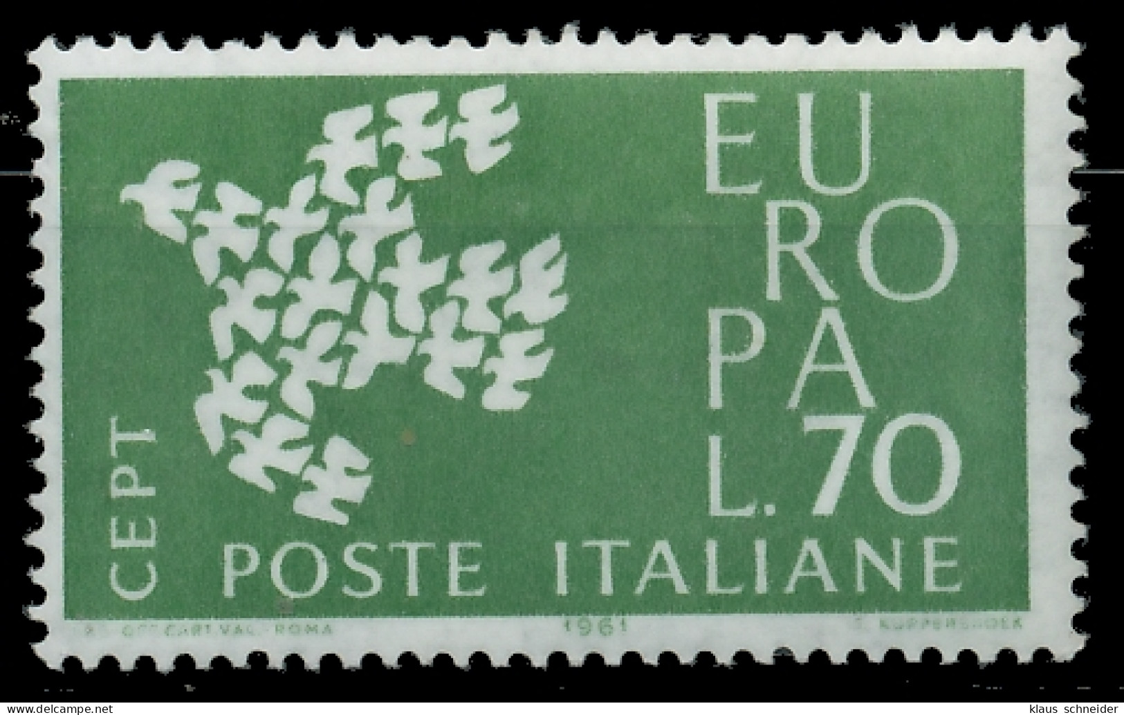 ITALIEN 1961 Nr 1114 Postfrisch SA1D992 - 1961-70:  Nuevos