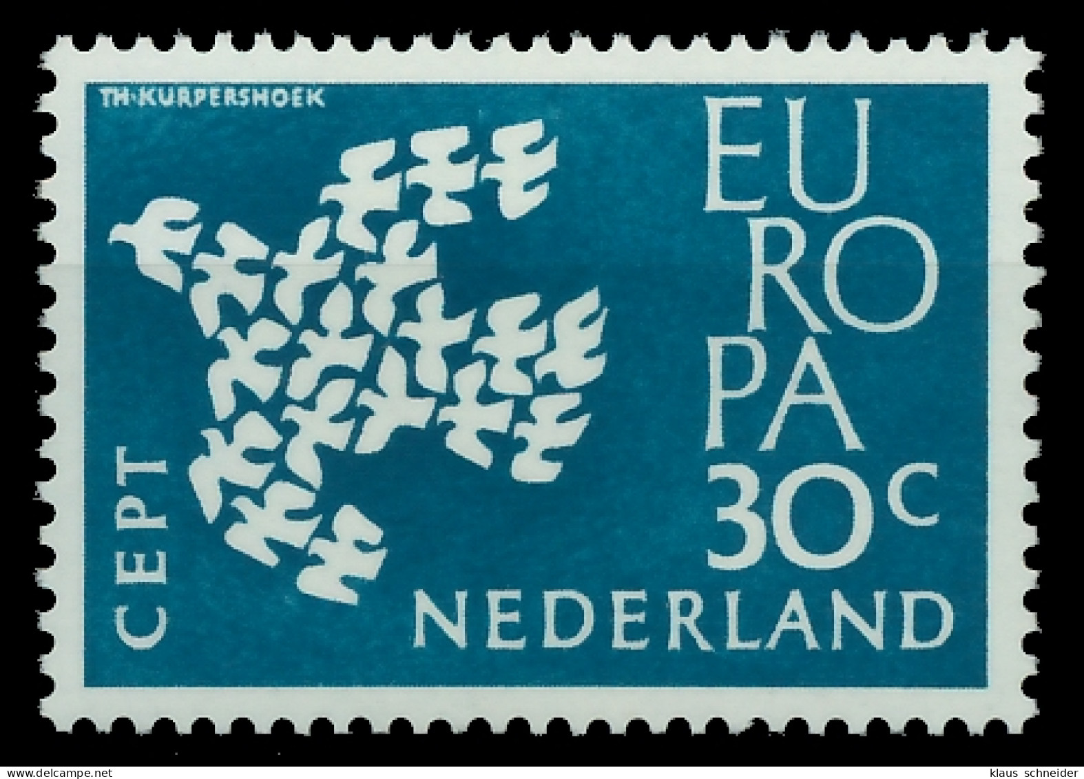 NIEDERLANDE 1961 Nr 766 Postfrisch SA1DA0A - Nuovi