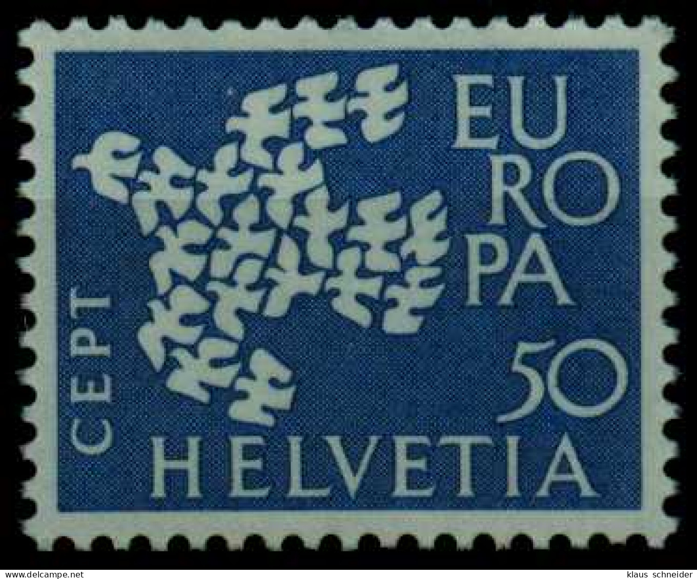 SCHWEIZ 1961 Nr 737 Postfrisch SA1DA9A - Unused Stamps