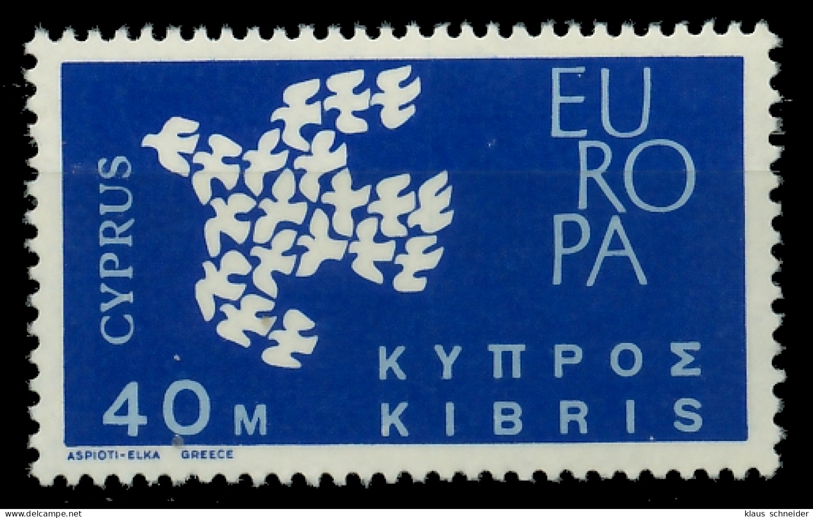 ZYPERN 1961 Nr 198 Postfrisch SA1DB12 - Unused Stamps