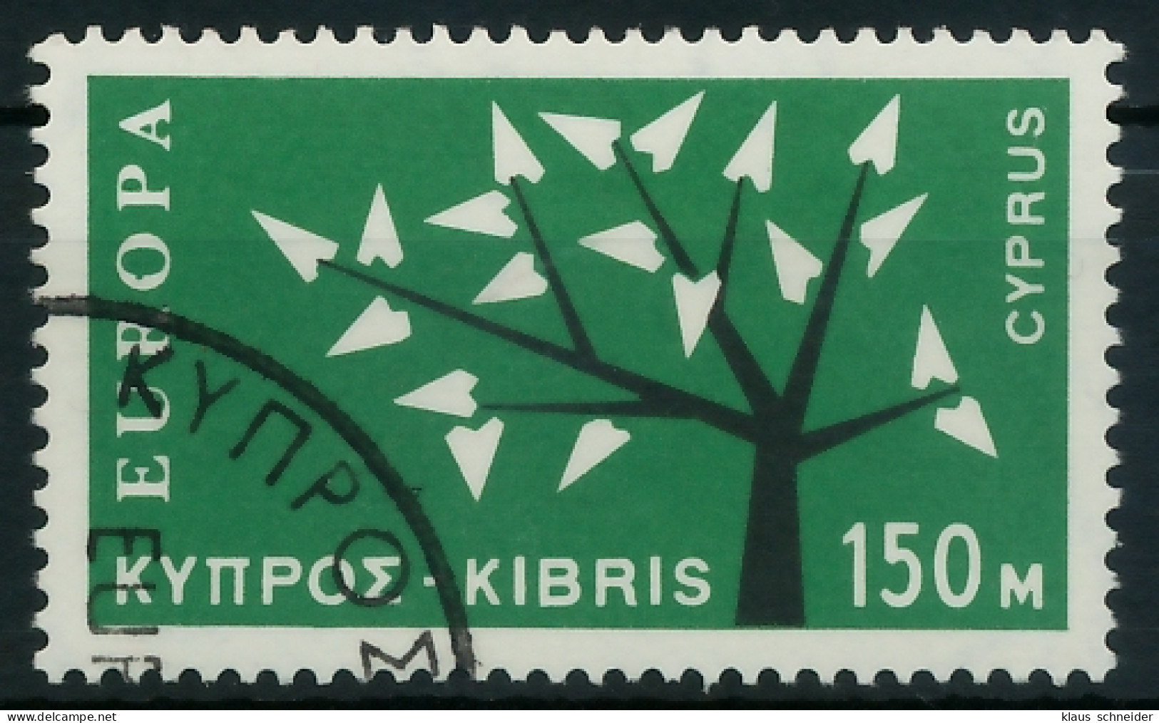 ZYPERN 1962 Nr 217 Gestempelt X9B0376 - Used Stamps