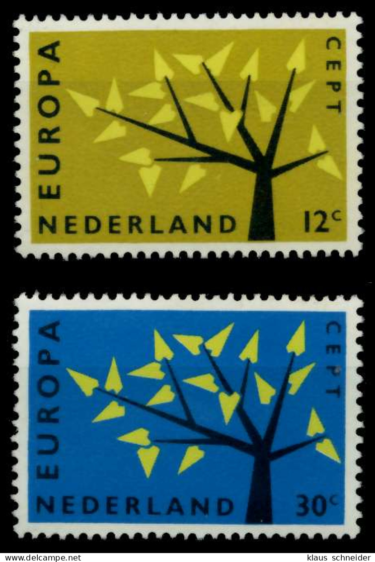 NIEDERLANDE 1962 Nr 782-783 Postfrisch SA1DE02 - Unused Stamps