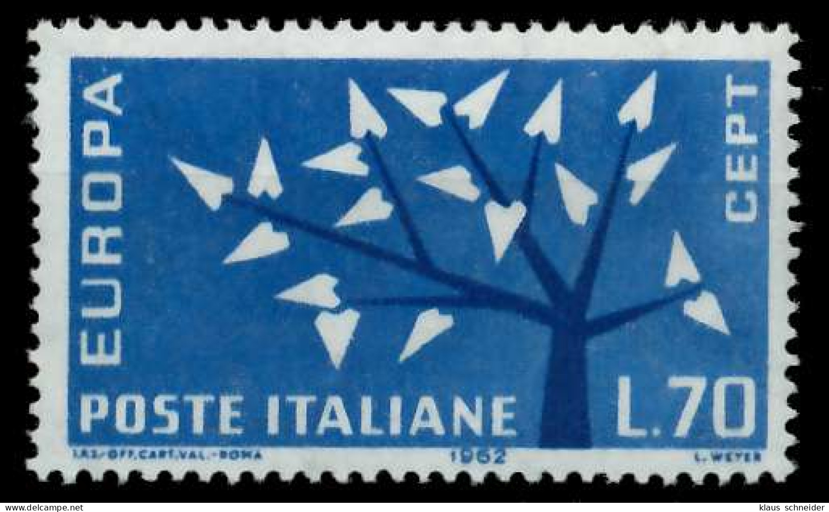 ITALIEN 1962 Nr 1130 Postfrisch SA1DE86 - 1961-70: Nieuw/plakker