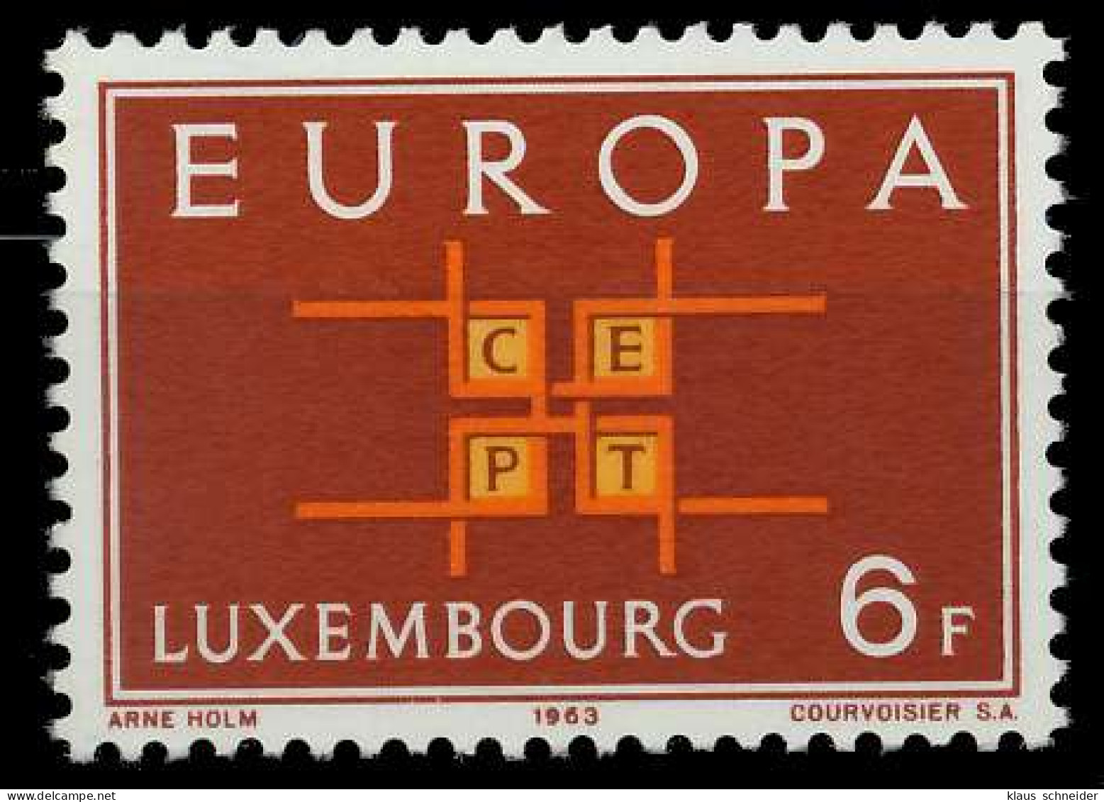 LUXEMBURG 1963 Nr 681 Postfrisch SA31736 - Ungebraucht