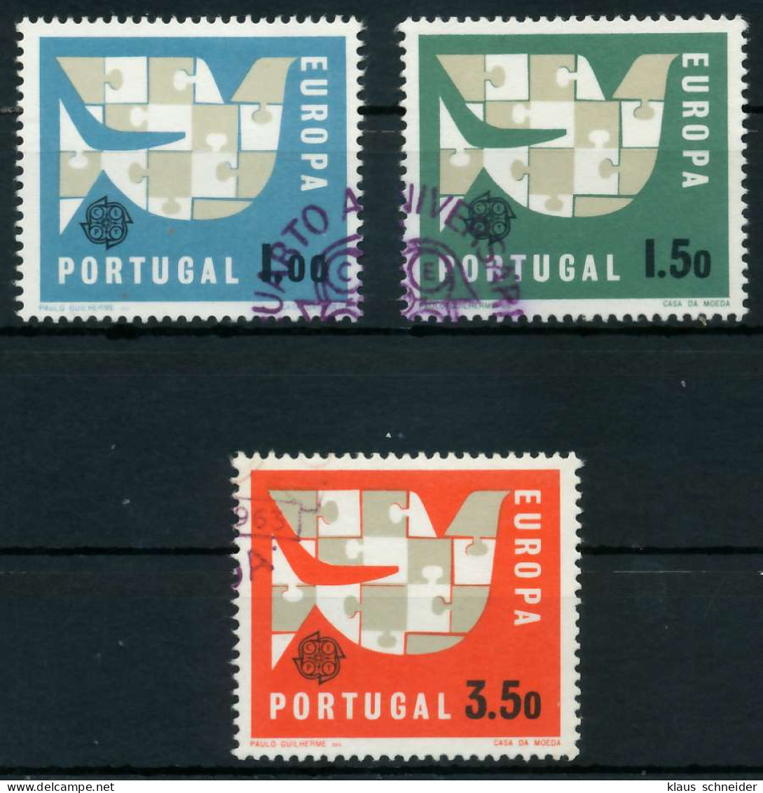 PORTUGAL 1963 Nr 948-950 Gestempelt X9B8842 - Gebruikt