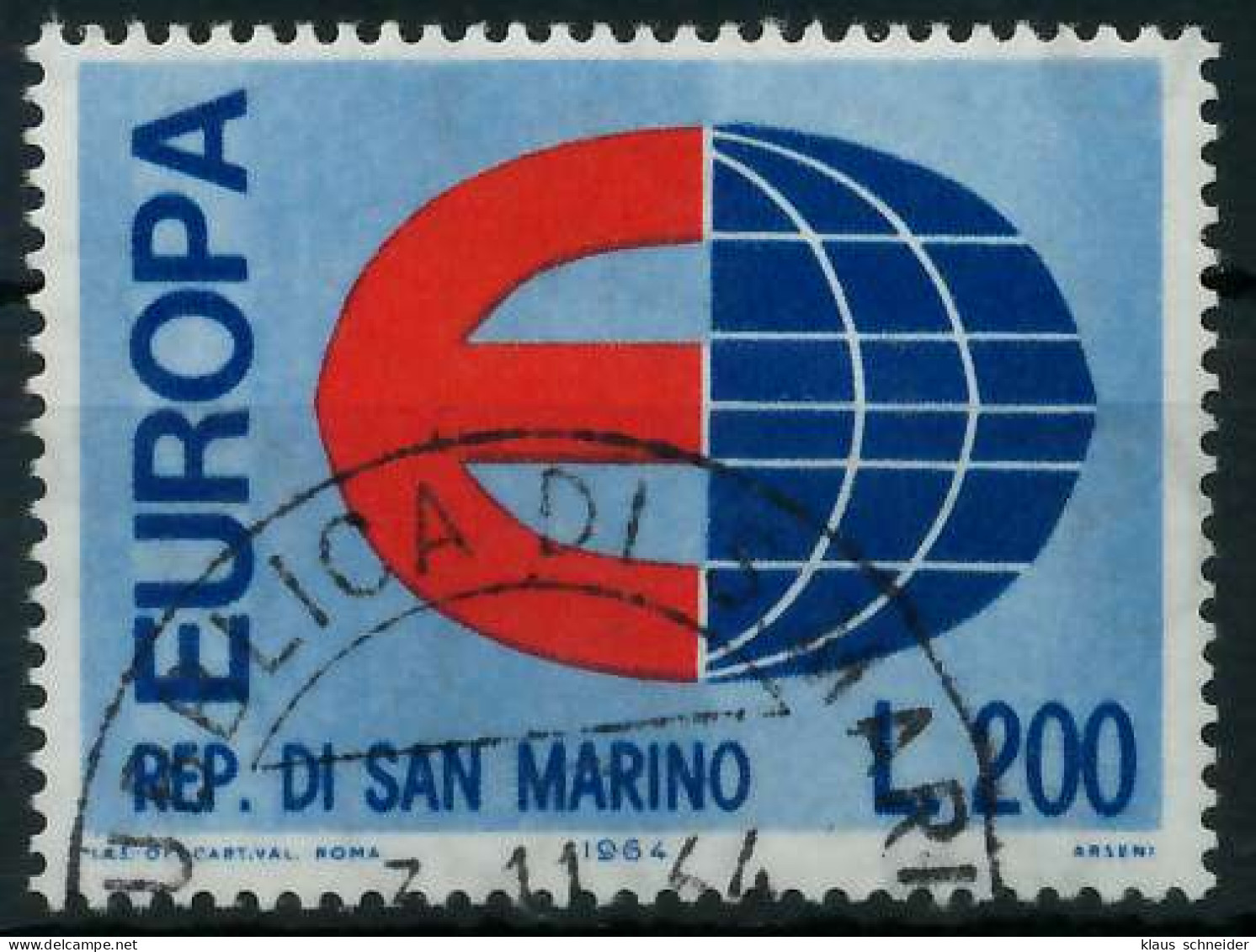 SAN MARINO 1964 Nr 826 Gestempelt X9B8C22 - Usati