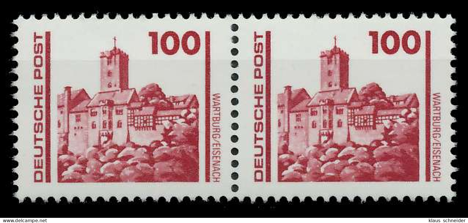 DDR DS BAUWERKE DENKMÄLER Nr 3350 Postfrisch WAAGR PAAR SAA21A6 - Unused Stamps