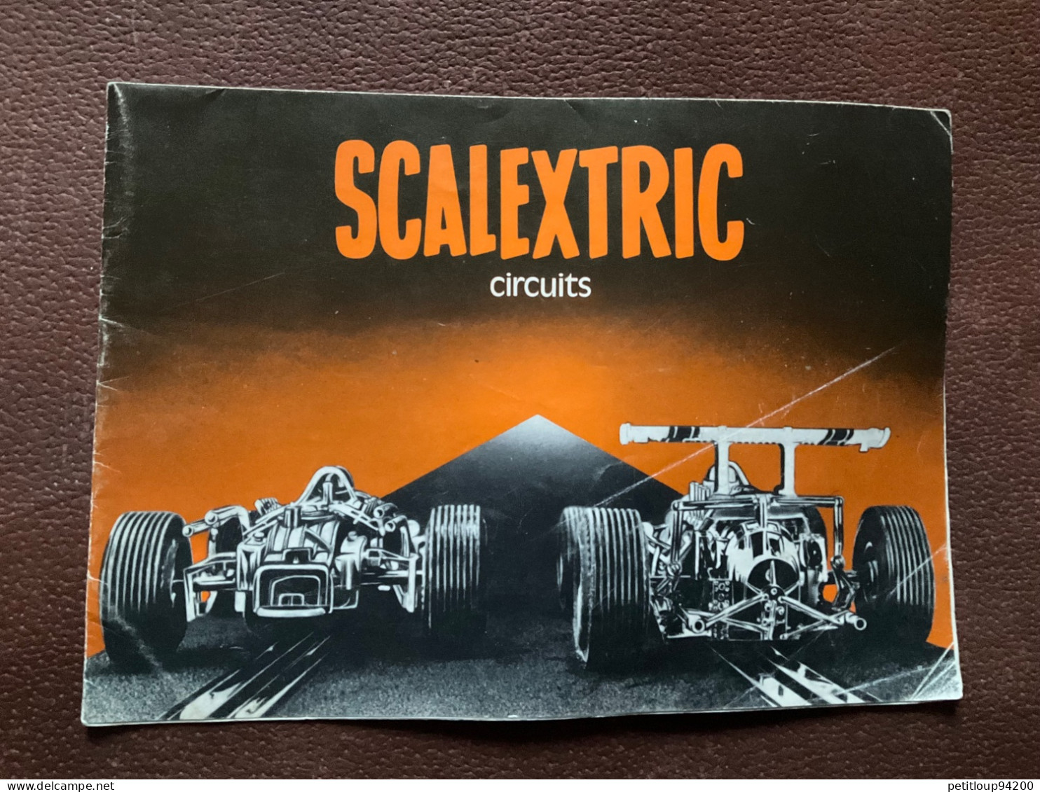 DEPLIANT Circuits SCALEXTRIC Meccano - Francés