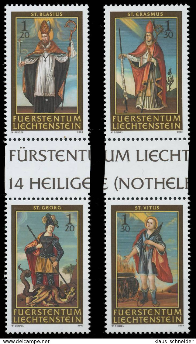 LIECHTENSTEIN 2003 Nr 1326ZS-1329ZS Postfrisch X393A7E - Neufs