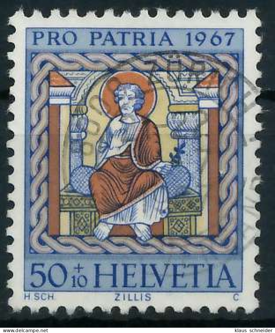 SCHWEIZ PRO PATRIA Nr 857 Zentrisch Gestempelt X6AA89E - Used Stamps