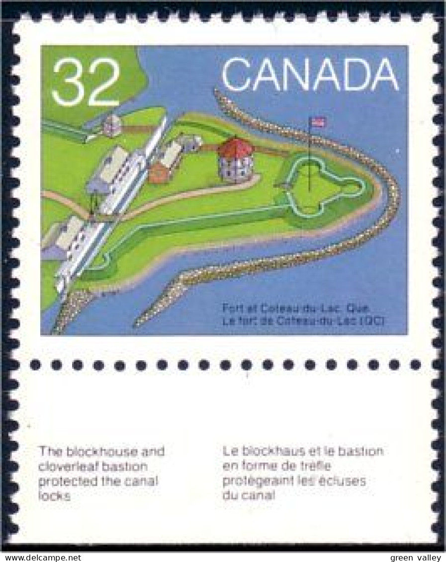 (C09-91b) Canada Fort Coteau Du Lac Quebec MNH ** Neuf SC - Militares