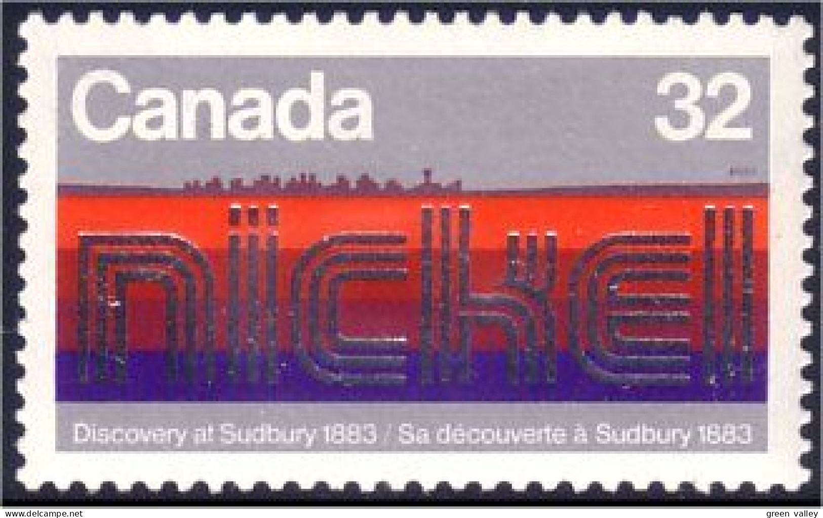 (C09-96b) Canada Nickel MNH ** Neuf SC - Minéraux