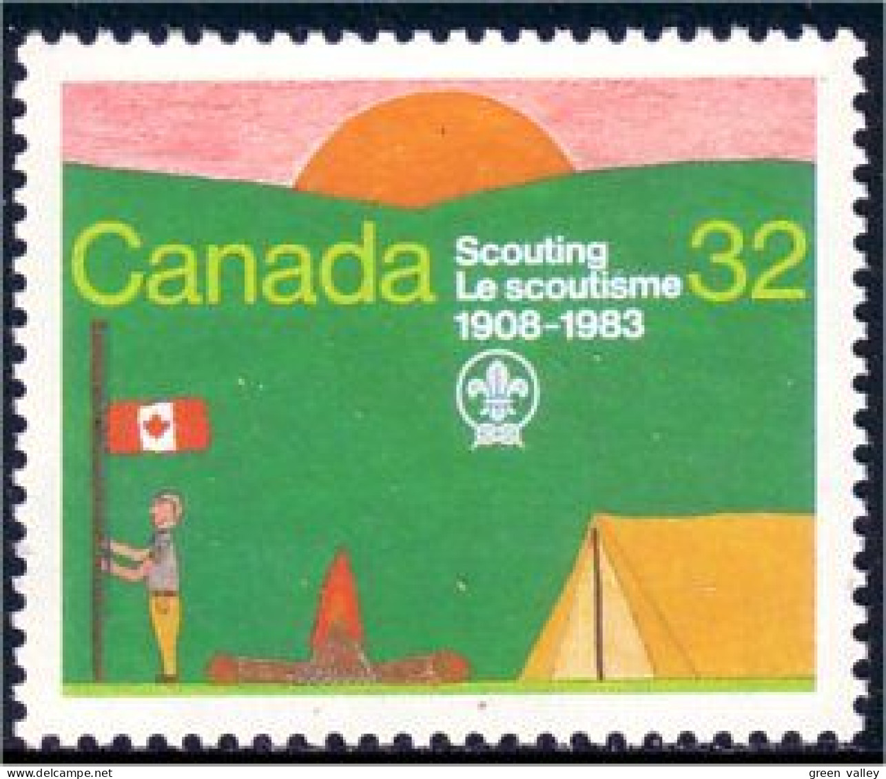 (C09-93b) Canada Scouts MNH ** Neuf SC - Sonstige & Ohne Zuordnung