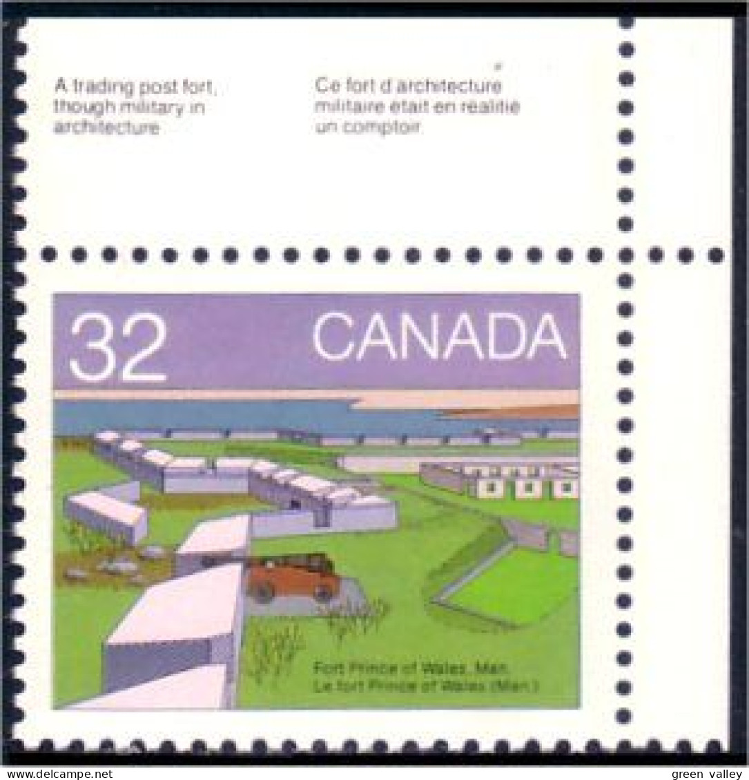 (C09-87b) Canada Fort Prince Of Wales Manitoba MNH ** Neuf SC - Militaria