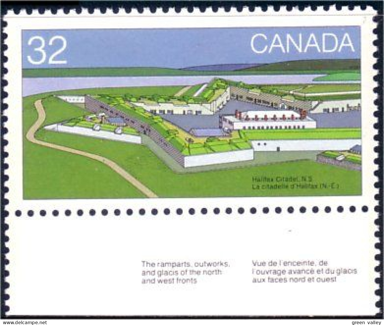 (C09-88a) Canada Halifax Citadel Nova Scotia MNH ** Neuf SC - Nuovi