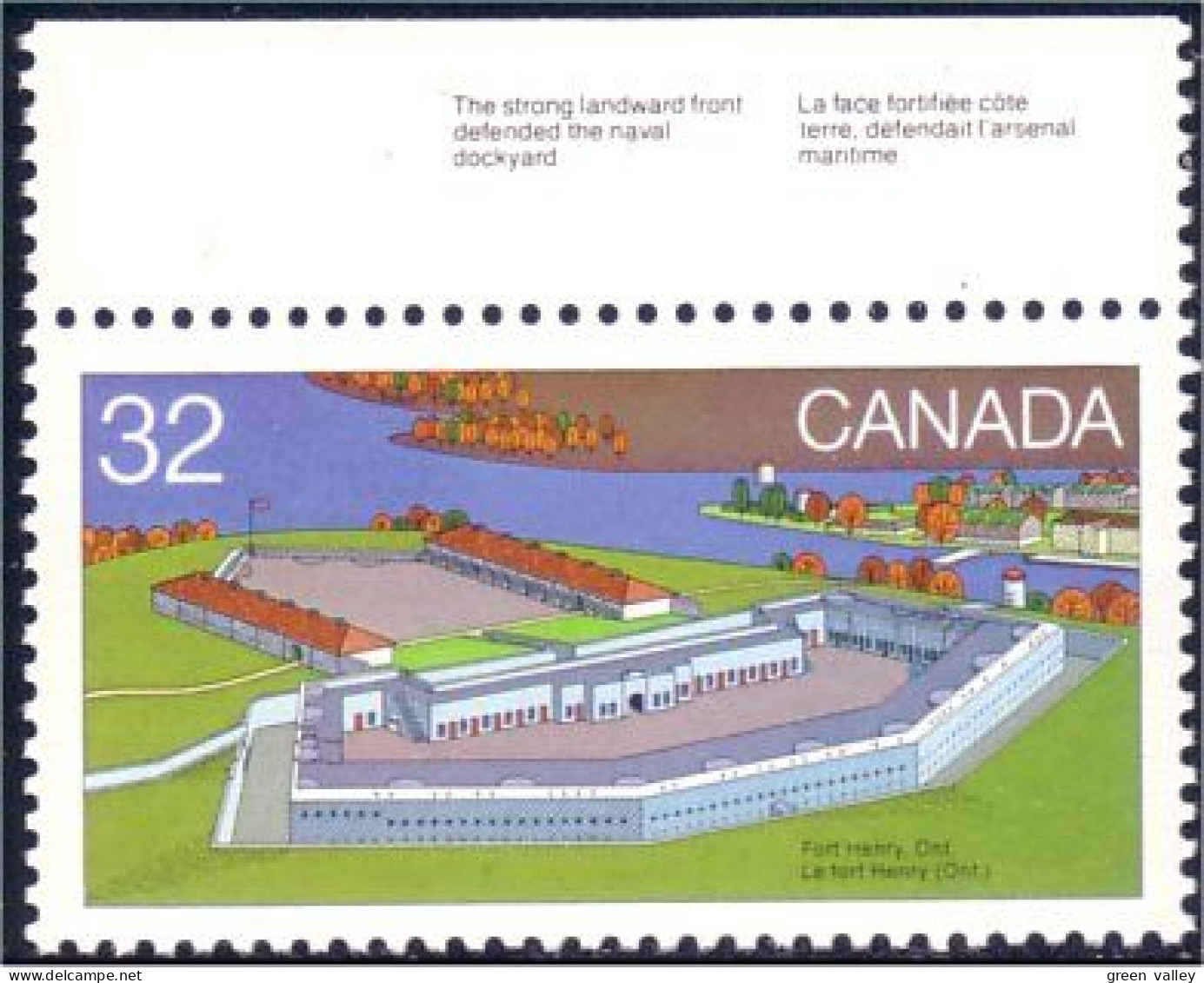 (C09-83a) Canada Fort Henry Ontario MNH ** Neuf SC - Neufs
