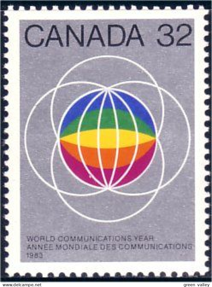 (C09-76b) Canada World Communications Year MNH ** Neuf SC - Télécom