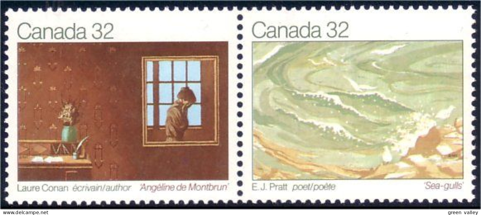 (C09-79ab) Canada Pratt Poete MNH ** Neuf SC - Escritores