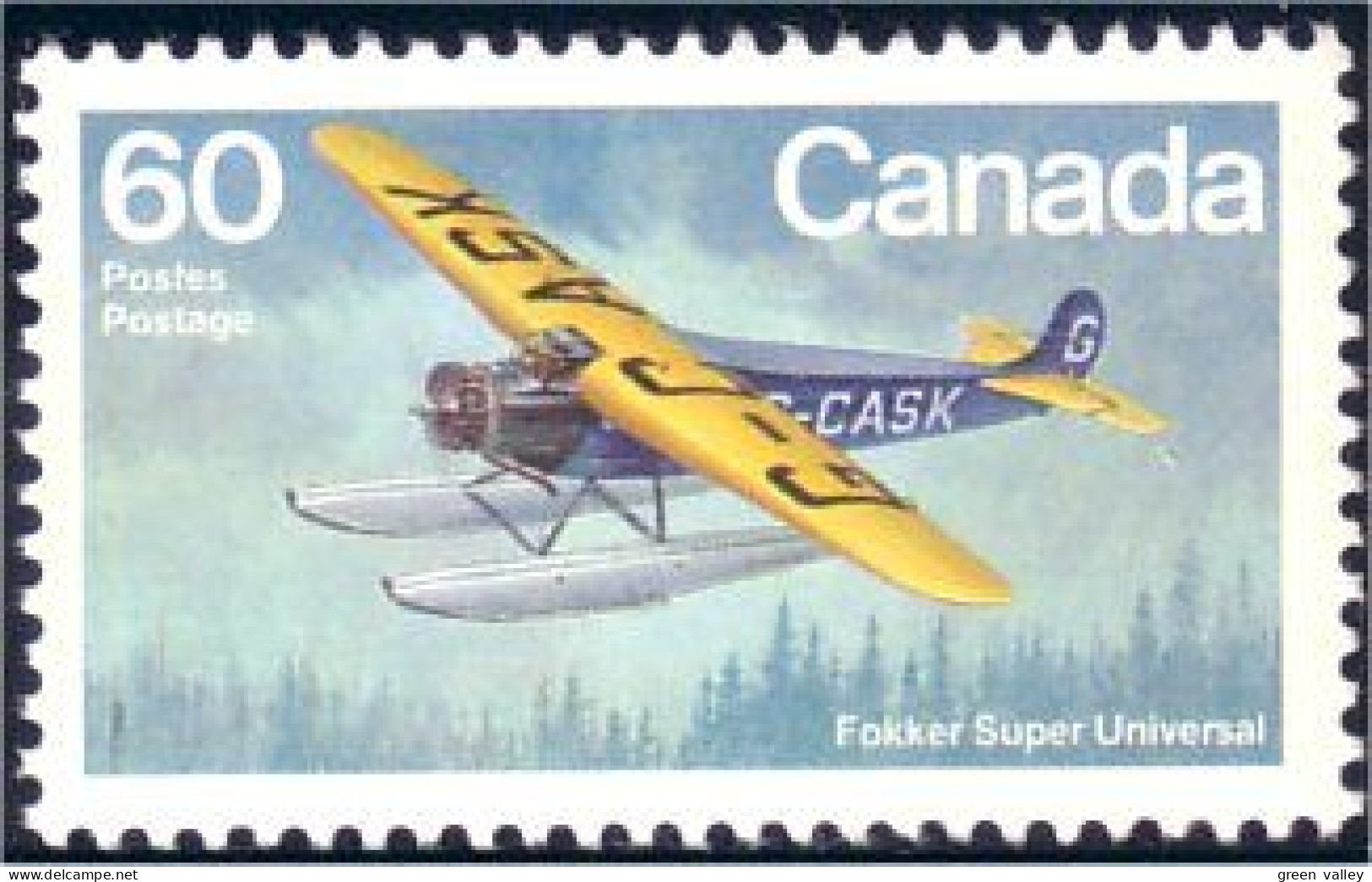 (C09-72a) Canada Fokker Super Universal MNH ** Neuf SC - Neufs