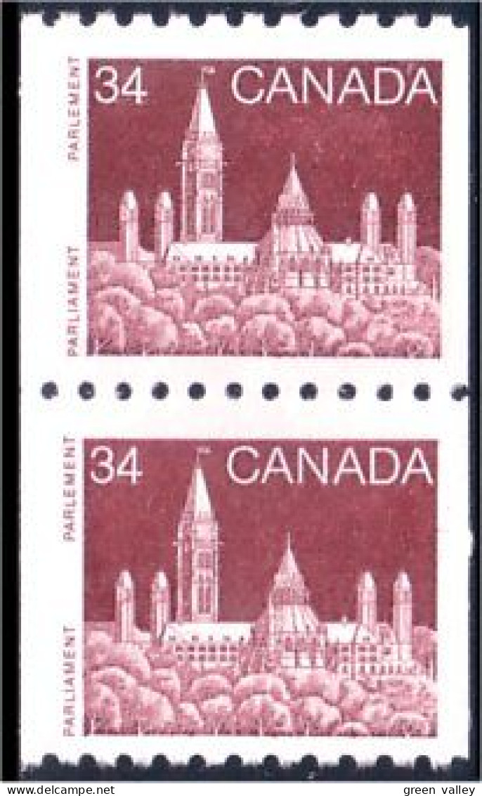 (C09-52pr) Canada Parlement Paire MNH ** Neuf SC - Neufs