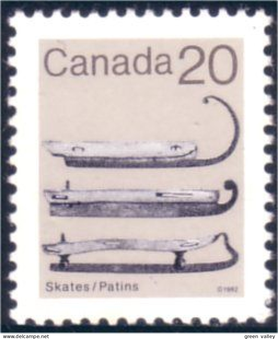 (C09-22d) Canada Skate Patin Metal MNH ** Neuf SC - Minerales