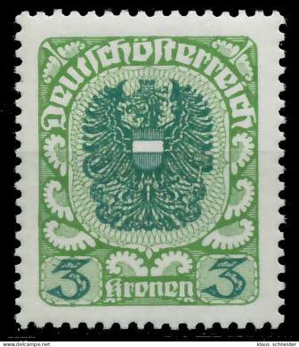 ÖSTERREICH 1920 Nr 316xc Postfrisch X742CD2 - Unused Stamps