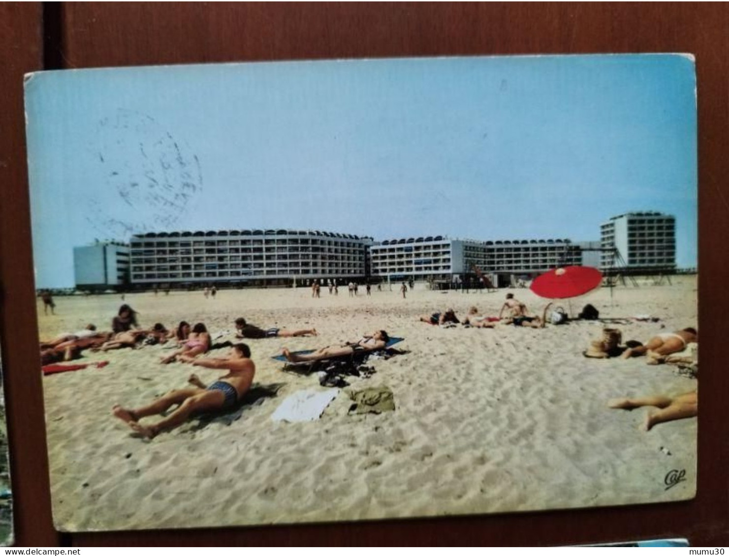 Lot 6 cartes Saint Cyprien Plage 66 Port Cipriano