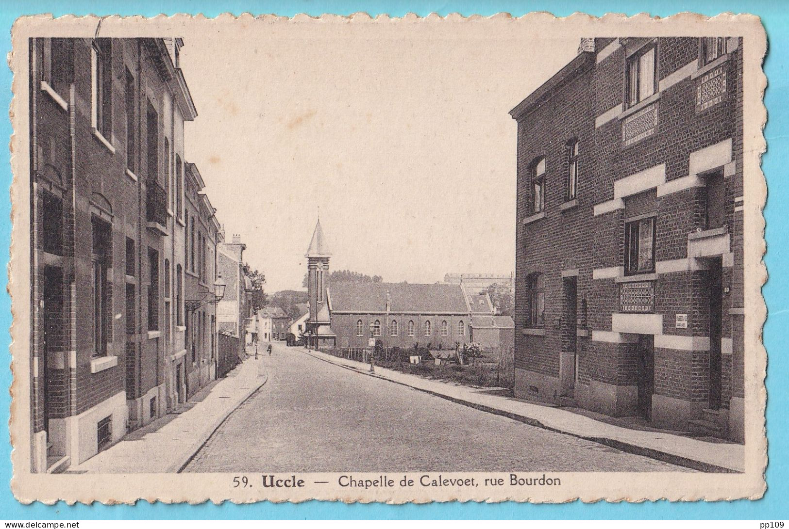 UCCLE UKKEL Chapelle De Calevoet Rue Bourdon  - 1946 - Ukkel - Uccle