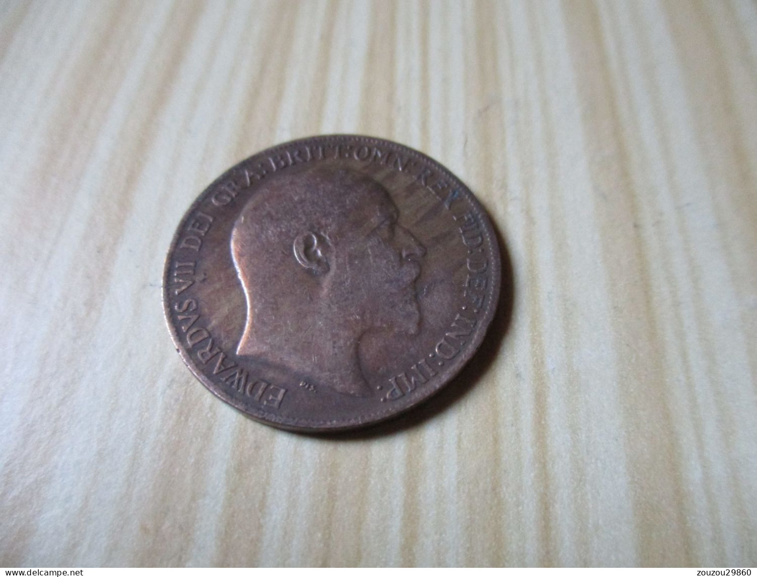 Grande-Bretagne - One Penny Edouard VII 1908.N°296. - D. 1 Penny