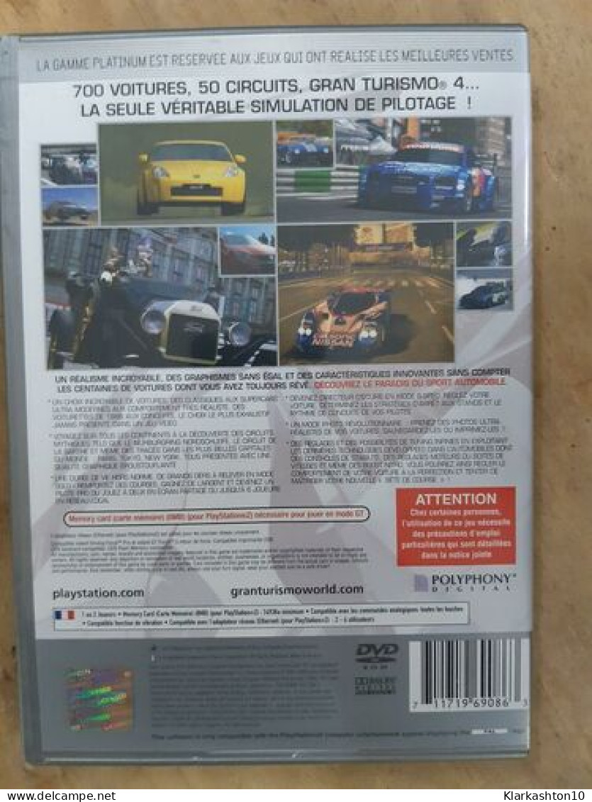 DVD Jeu Vidéo - Gran Turismo 4 - Sonstige & Ohne Zuordnung